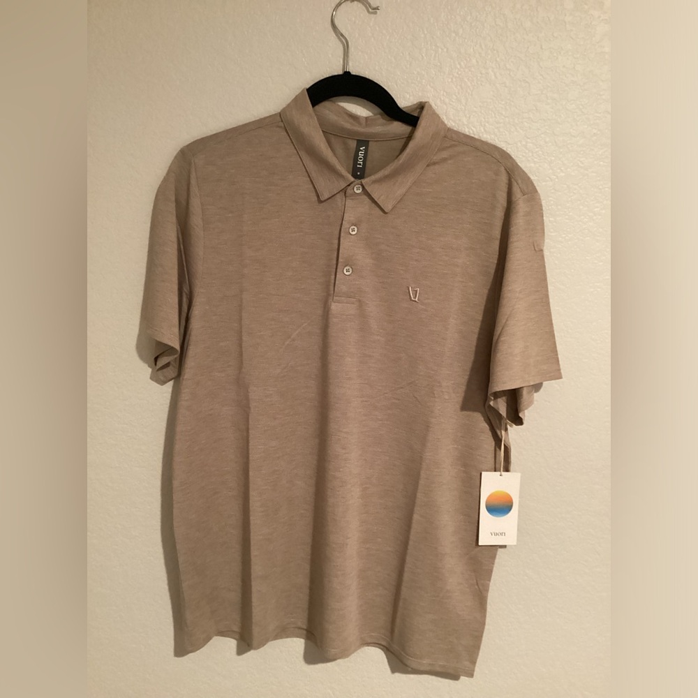 New Men’s Vuori Polo Shirt